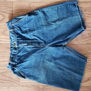 Vintage Wrangler Cut Offs Misses 14 28" waist